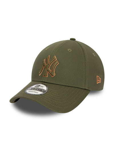 Casquette New Era 9FORTY New York Yankees Metallic Outline Green