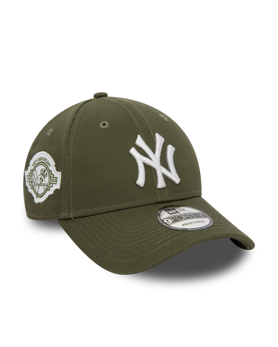 Casquette New Era 9FORTY New York Yankees MLB Side Patch Vert