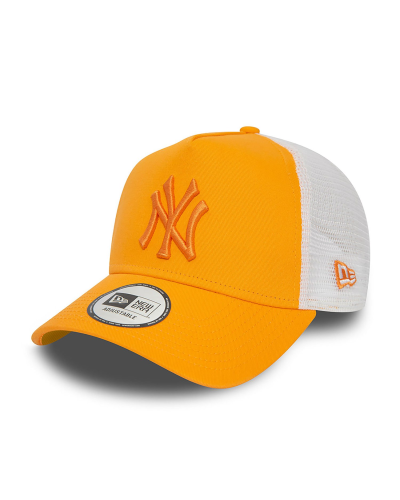 Casquette New Era Trucker New York Yankees League Essential Orange