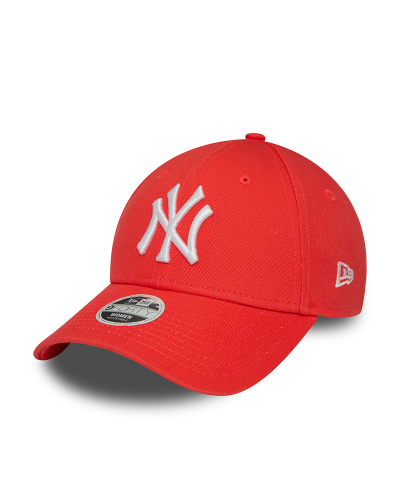 Casquette New Era 9FORTY New York Yankees League Essential - Femme Rouge
