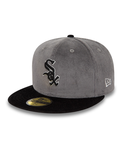 Casquette New Era 59FIFTY Fitted Chicago White Sox MLB Velours Côtelé