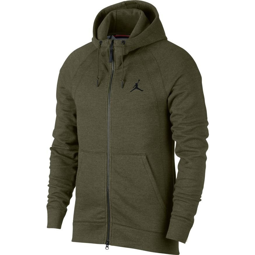 Sweat à capuche Air Jordan Wings Fleece Full-Zip Kaki