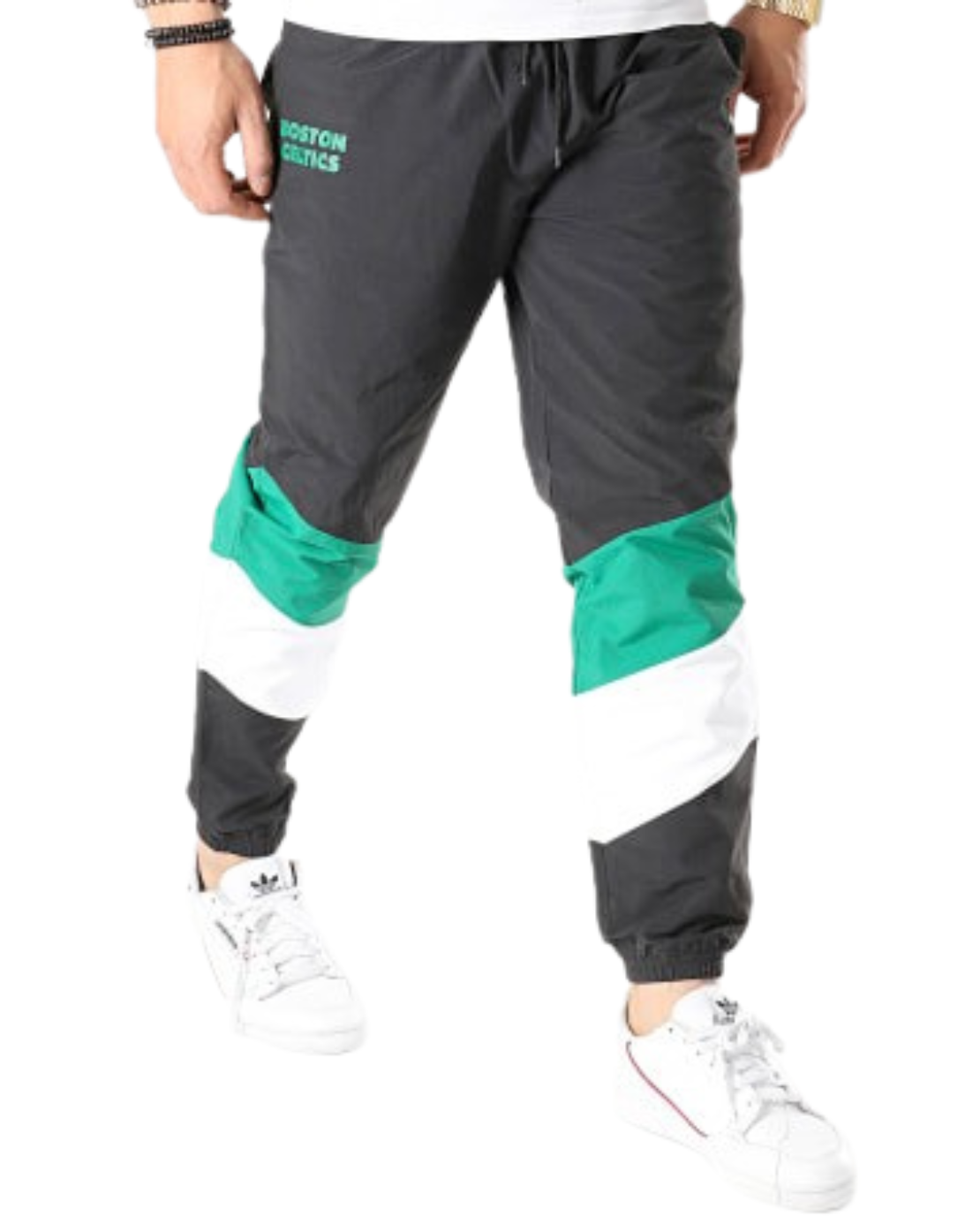Jogging New Era NBA Colour Block Boston Celtics Noir Blanc Vert
