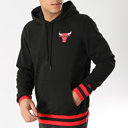 Sweat Capuche New Era Chicago Bulls Stripe