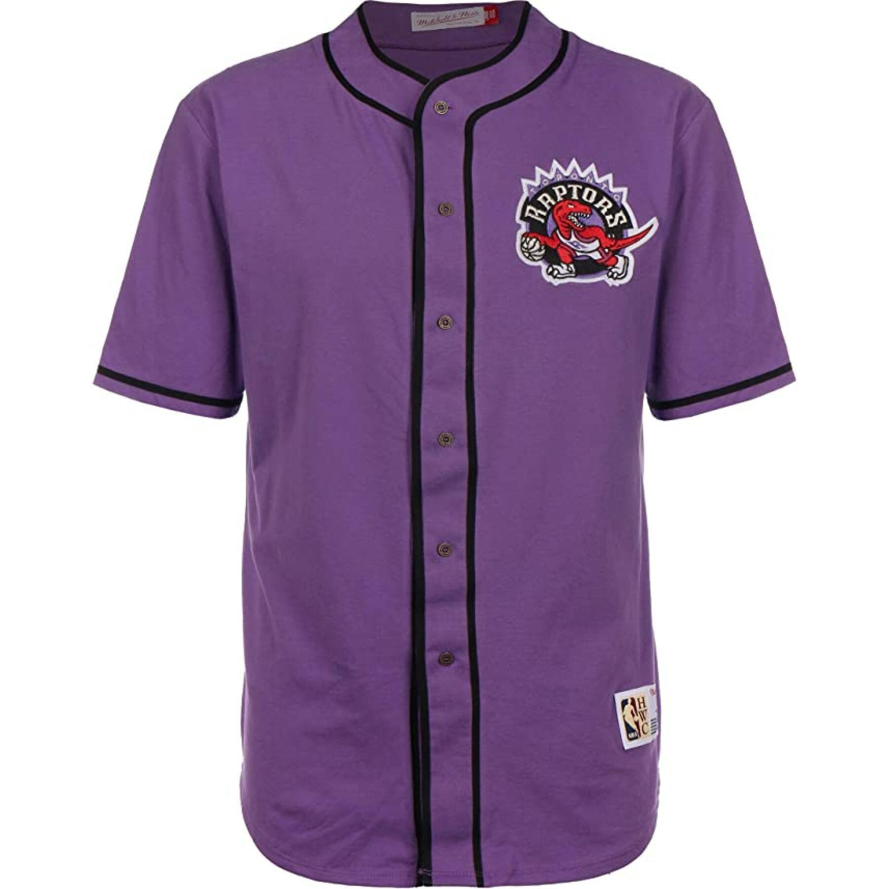 Chemise Mitchell & Ness Cotton Button Front Raptors