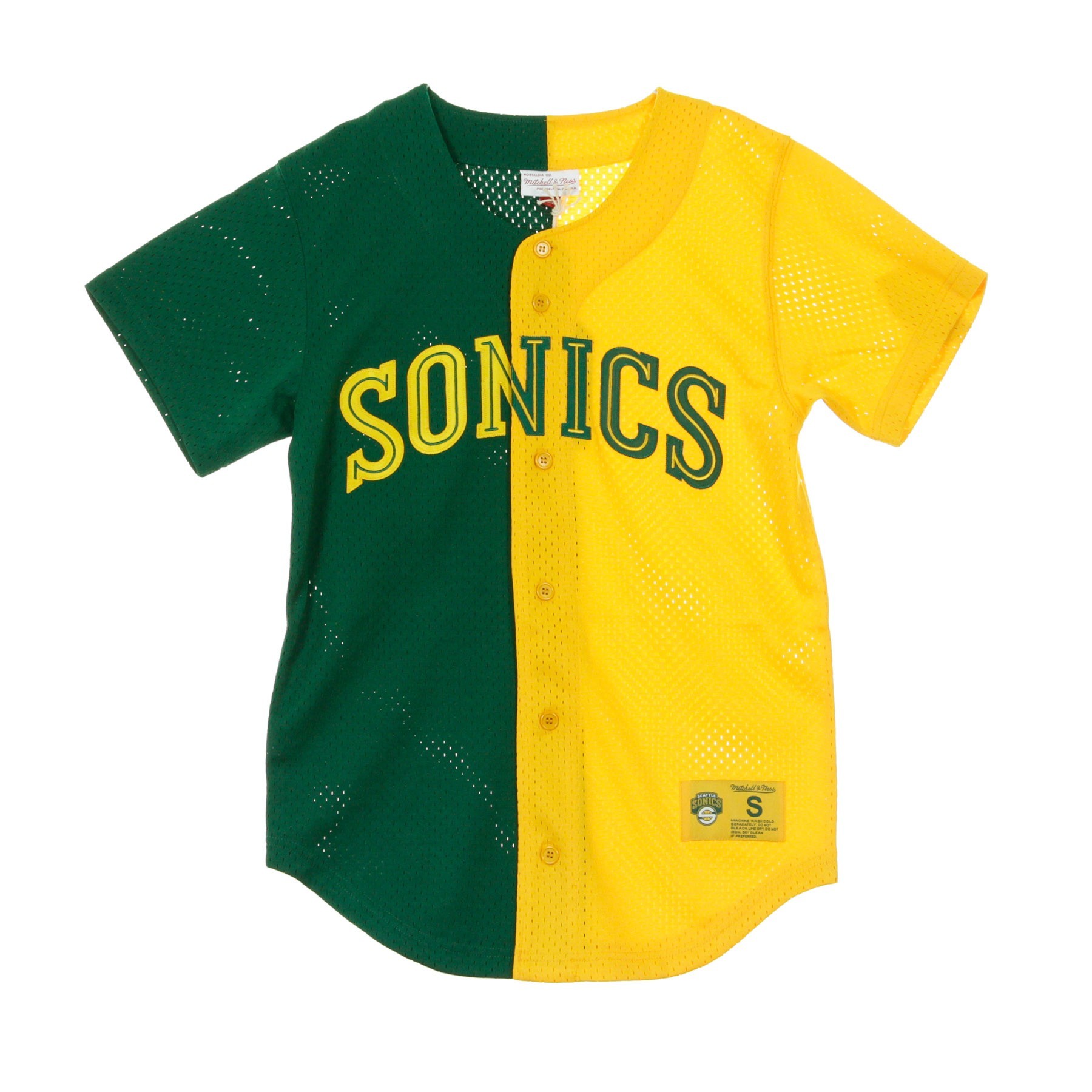 Chemise Mitchell & Ness Mesh basketball SEATTLE SUPERSONICS