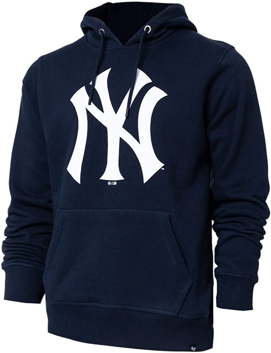 Sweat à capuche '47 Brand MLB New York Yankees Bleu marine