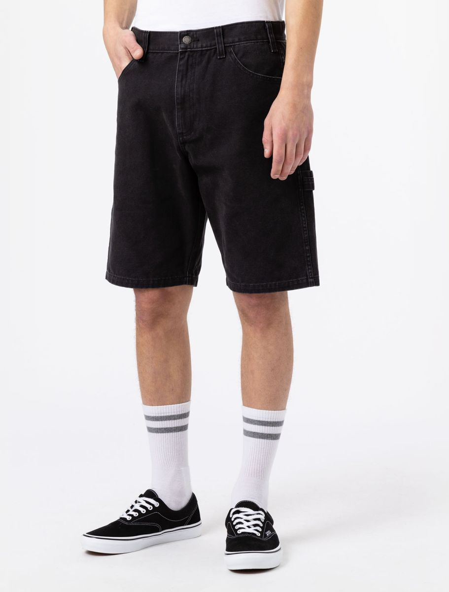 Bermuda Dickies Duck Canvas Noir délavé