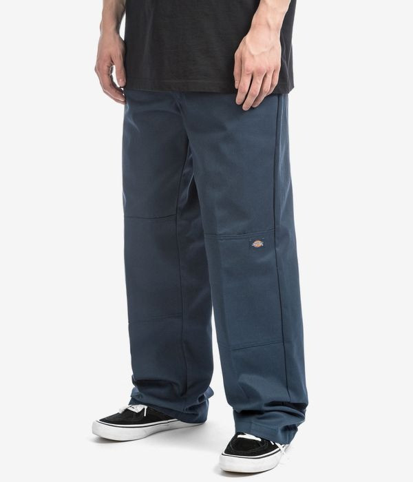 Pantalon Dickies Work Double Knee Bleu foncé