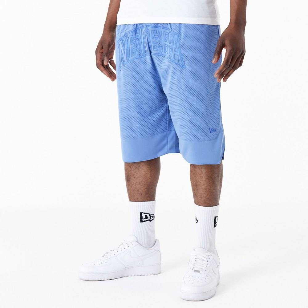 Short Mesh New Era Arch Logo Bleu