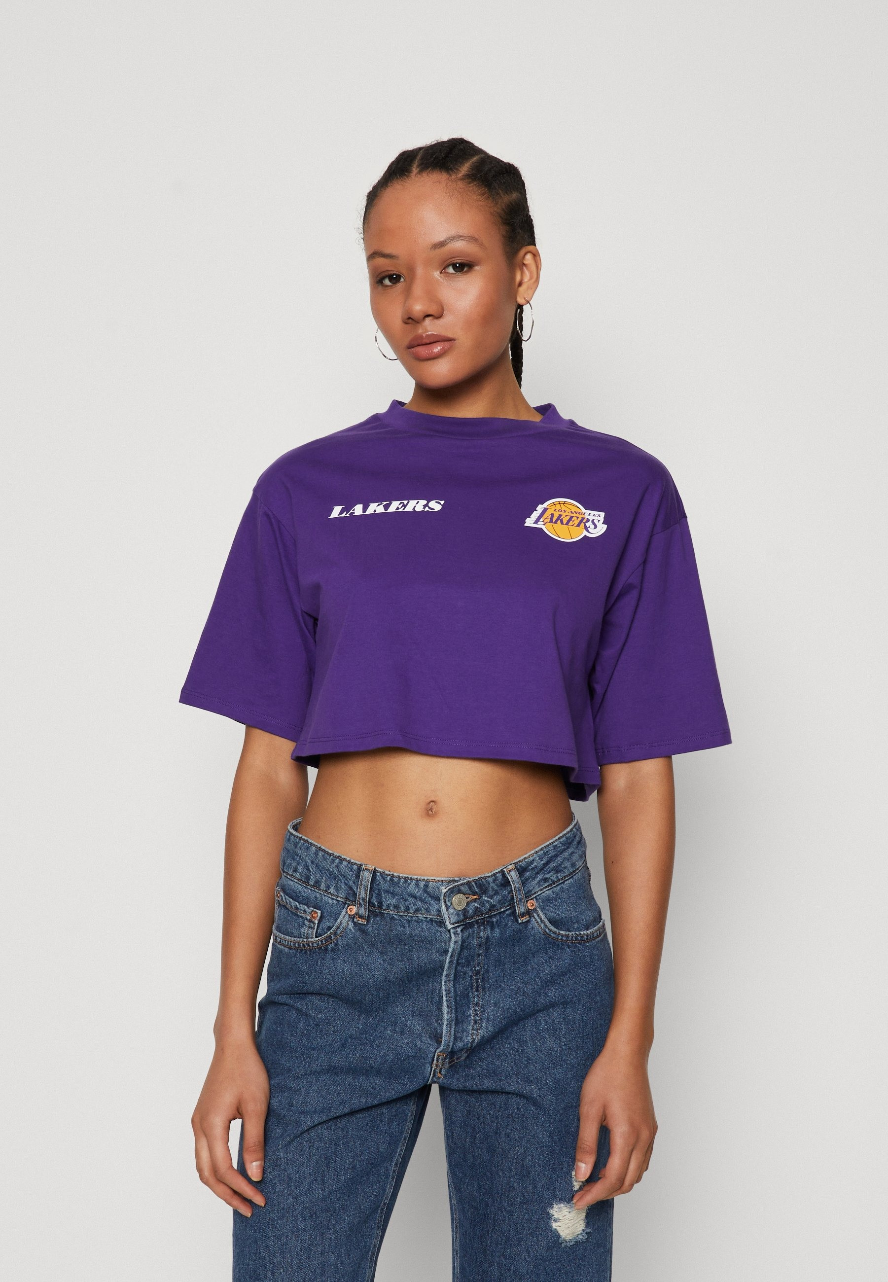 Crop Top New Era LA Lakers NBA Team Logo