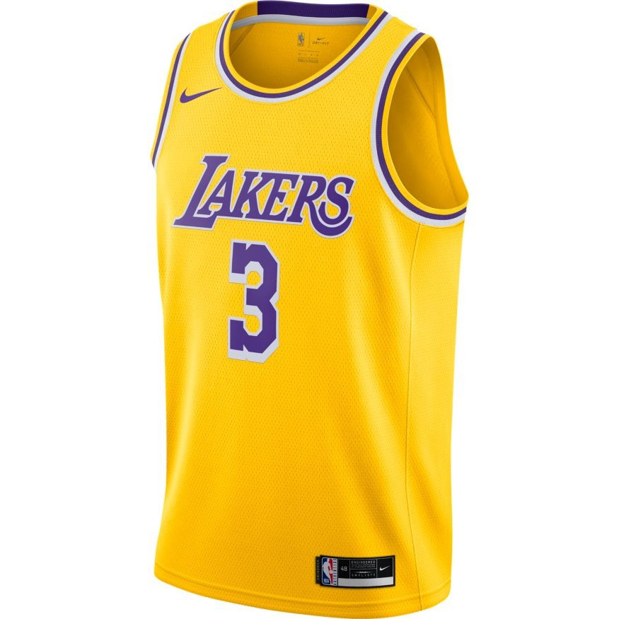 Maillot Nike Anthony Davis  Icon Edition Swingman LA Lakers