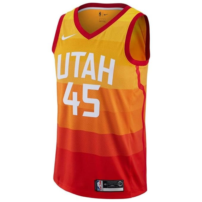 Maillot NIKE NBA UTAH JAZZ DONOVAN MITCHELL CITY EDITION SWINGMAN