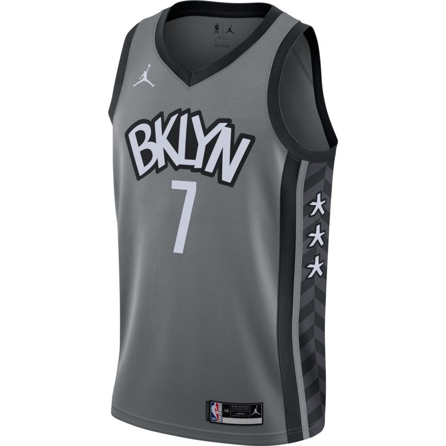 Maillot Jordan NBA Kevin Durant Nets Statement Edition