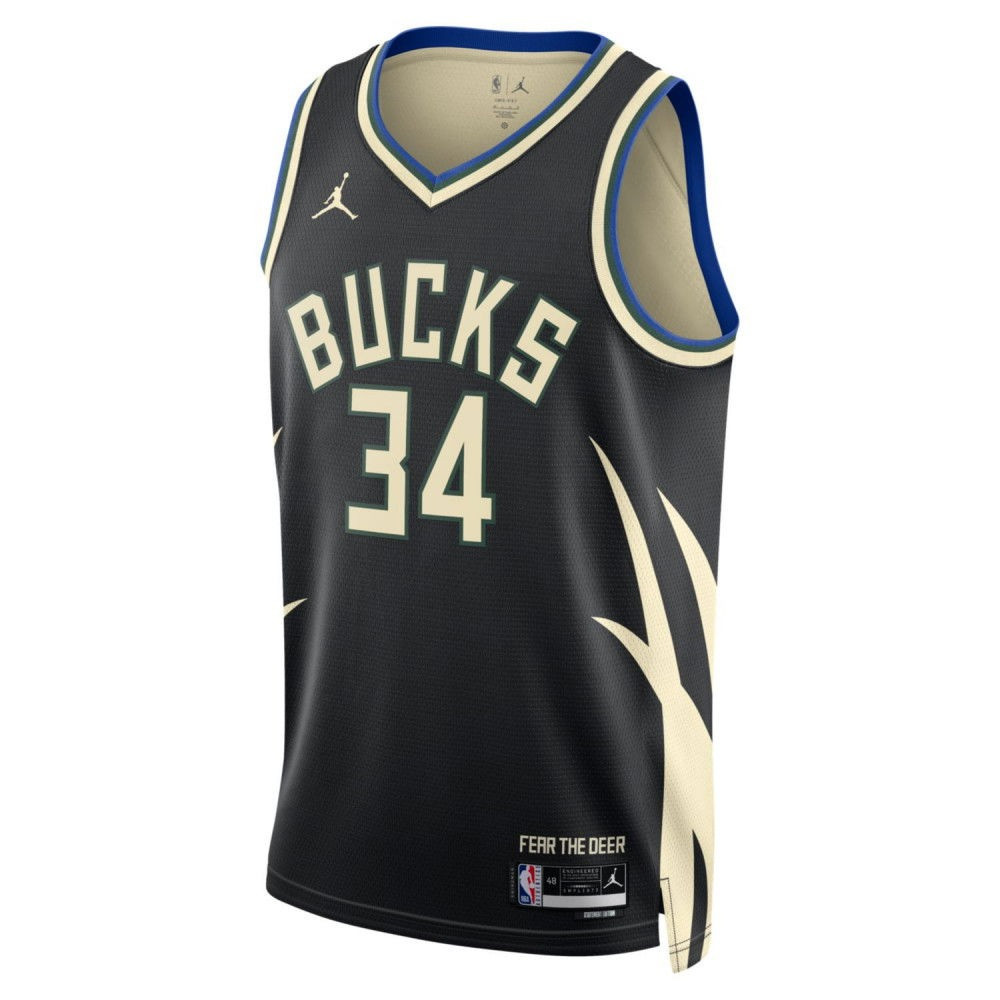 Maillot Jordan NBA Giannis Antetokounmpo Milwaukee Bucks Nike Statement Edition swingman