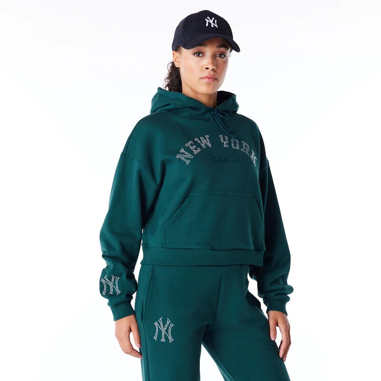 Sweat à Capuche New era New York Yankees MLB Diamante