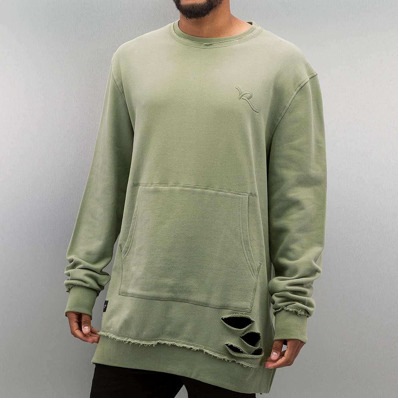 Sweat Oversize Rocawear small Logo khaki