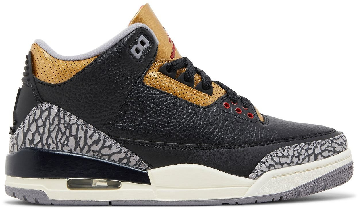 Air Jordan 3 Retro 'Black Gold'