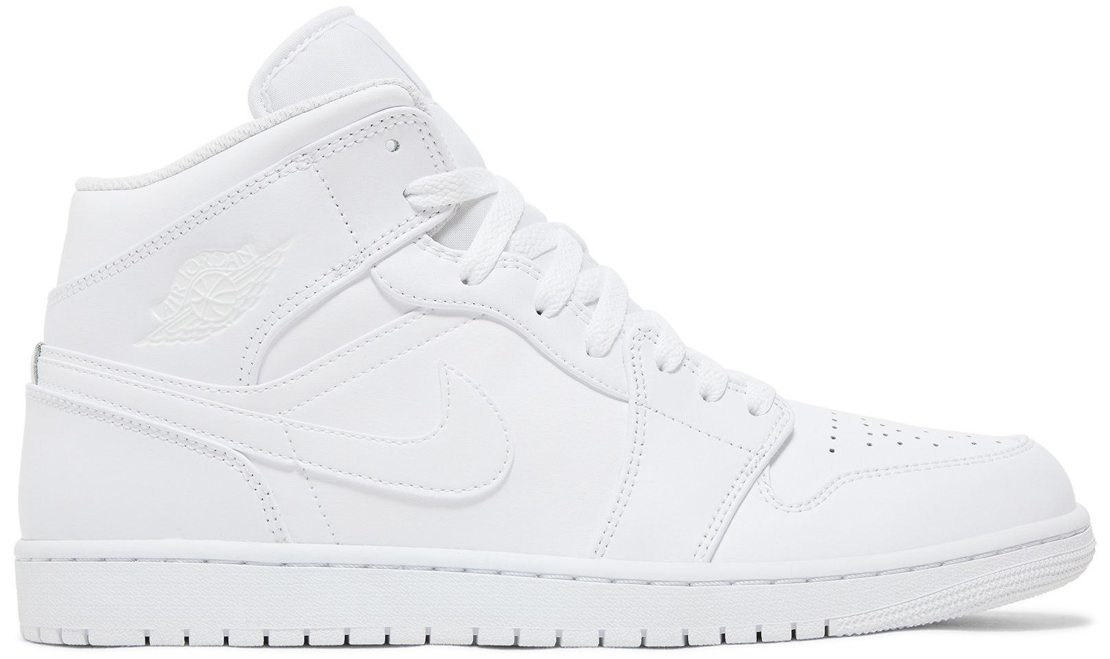 Air Jordan 1 Mid 'Triple White'