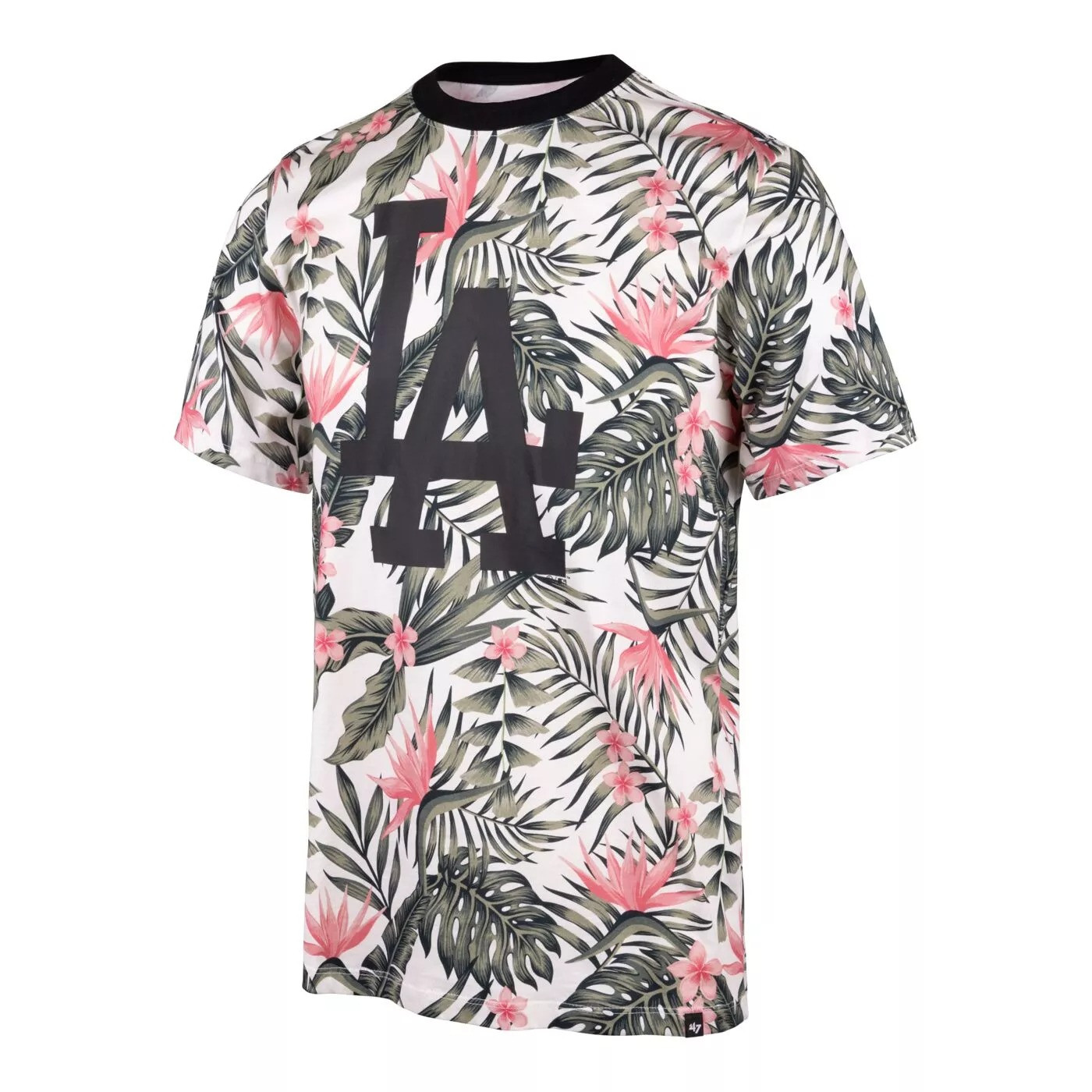 T-Shirt MLB 47 brand LOS ANGELES DODGERS COASTAL FLORAL REPEAT ECHO