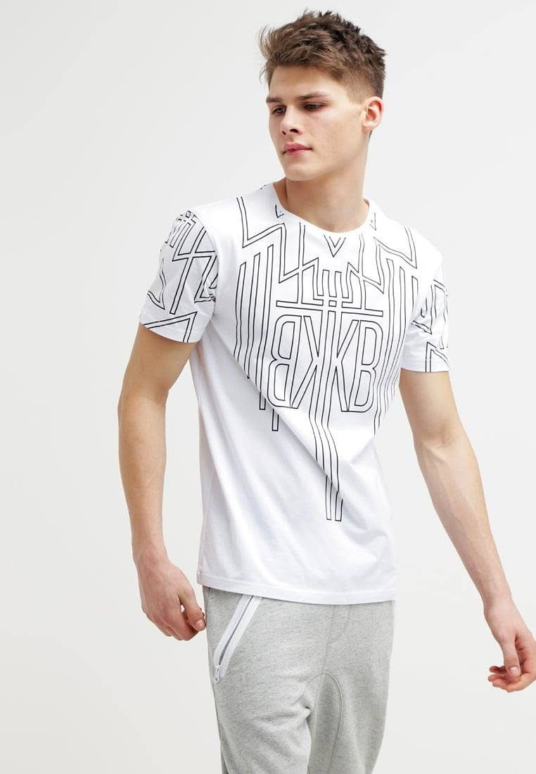 T-Shirt Black Kaviar Gawboy Blanc