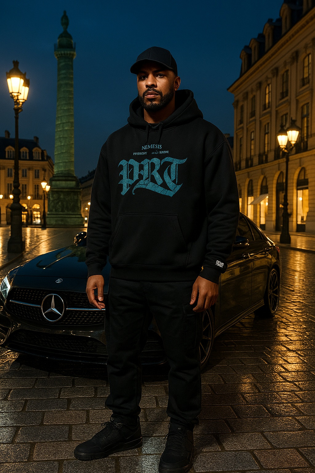 Sweat à capuche Prt NEMESIS