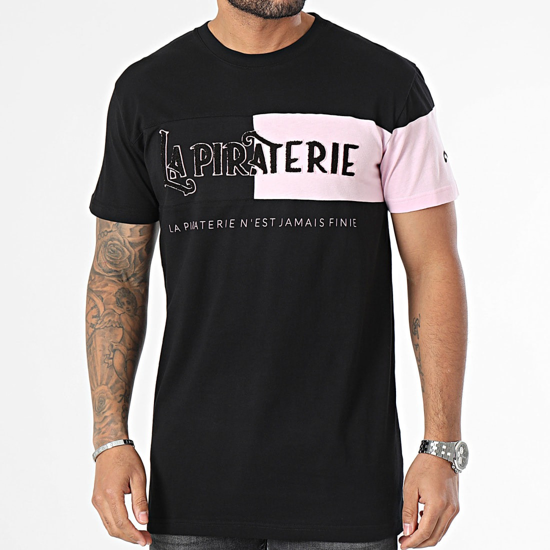 T-Shirt La piraterie puch needle pink