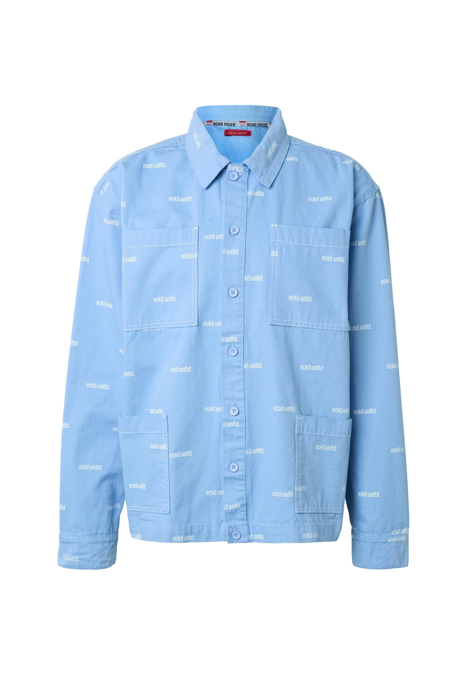 Chemise Ecko Unltd. Allover bleu ciel