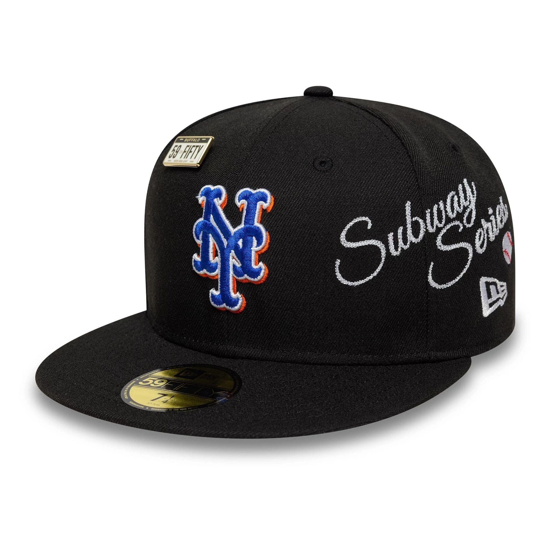 Casquette New Era 59FIFTY Fitted New York Mets MLB Subway Series Noir