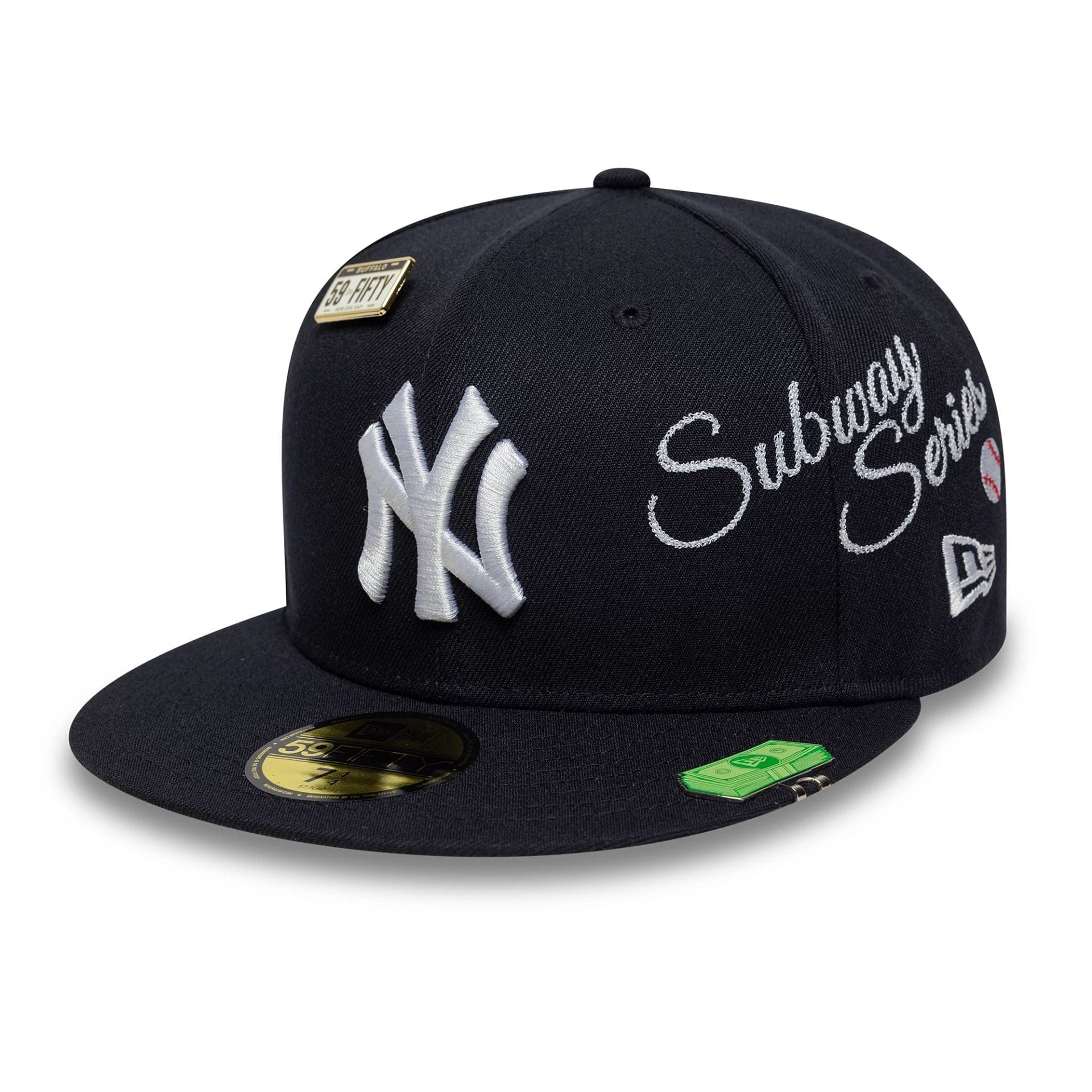 Casquette New Era 59FIFTY Fitted New York Yankees MLB Subway Series Bleu