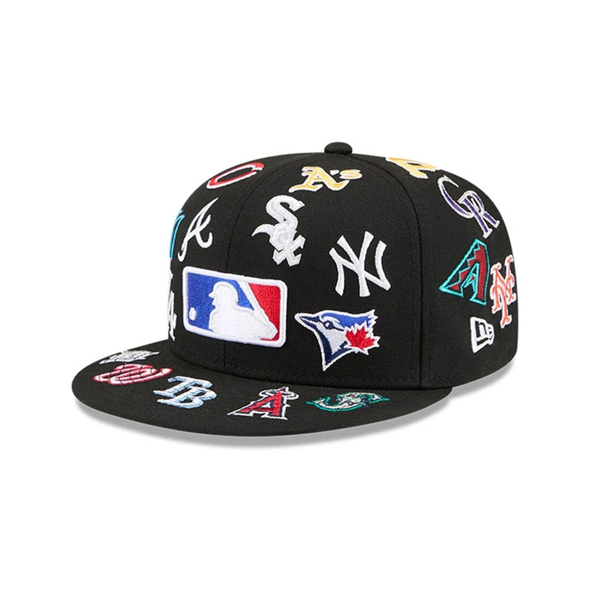 Casquette New Era 59FIFTY Fitted MLB All Over Noir