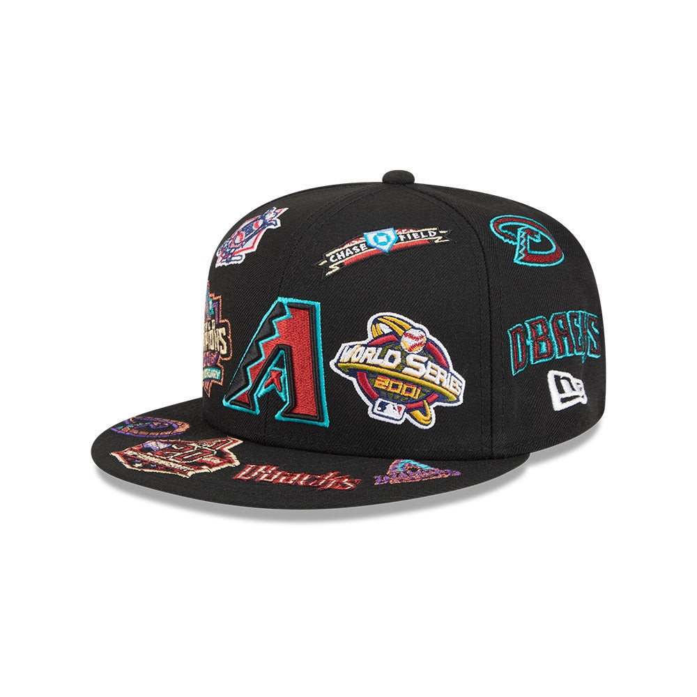 Casquette New Era 59FIFTY Fitted Arizona Diamondbacks MLB All Over Team
