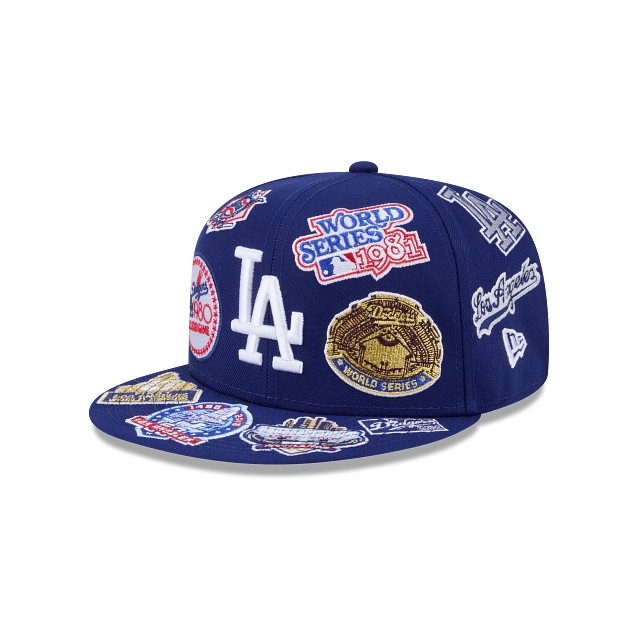 Casquette New Era 59FIFTY Fitted Los Angeles Dodgers MLB All Over Team