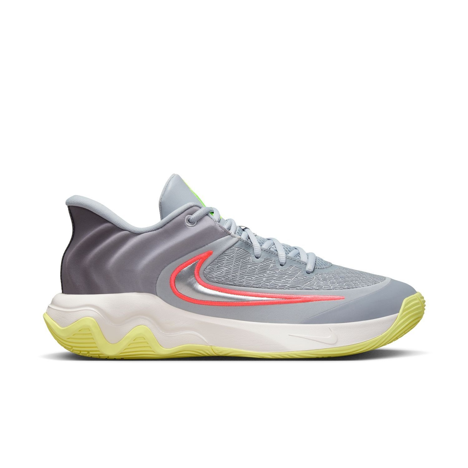Nike Giannis Immortality 4 "Wolf Grey Luminous Green"