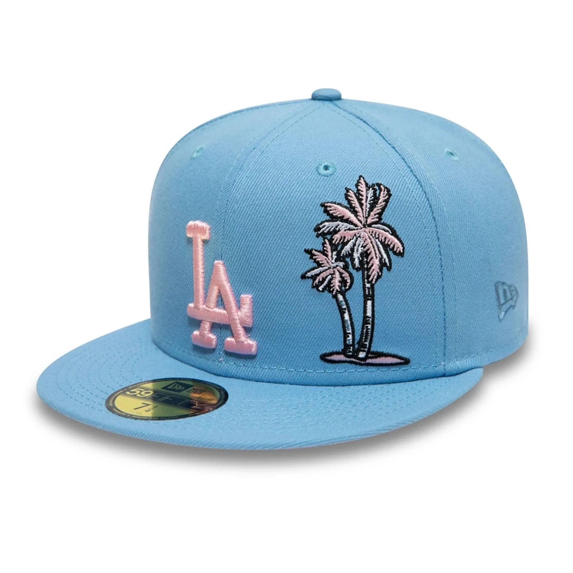 Casquette New Era 59FIFTY Fitted LA Dodgers Palm Taco Blue