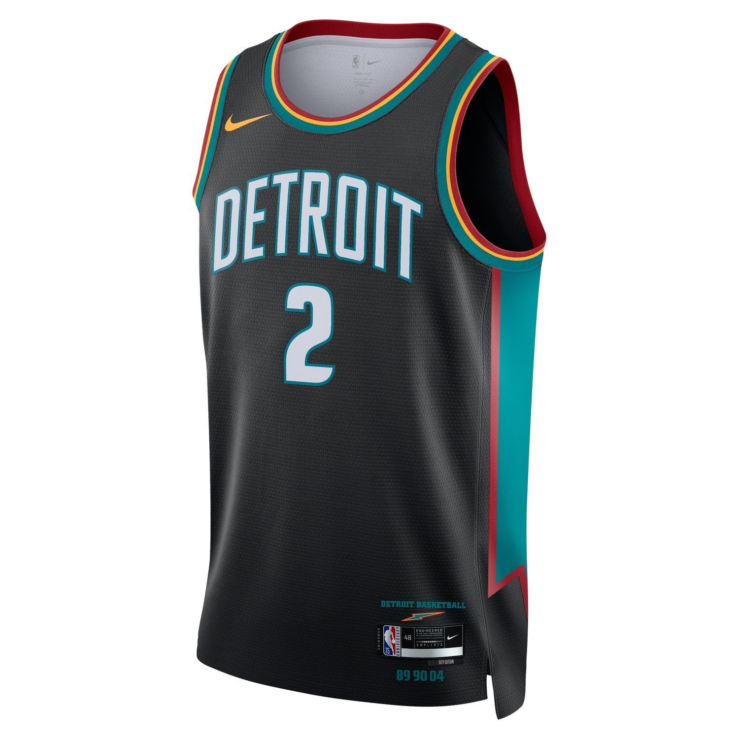 Maillot Nike NBA Swingman Jersey "Cade Cunningham Detroit Pistons City Edition"