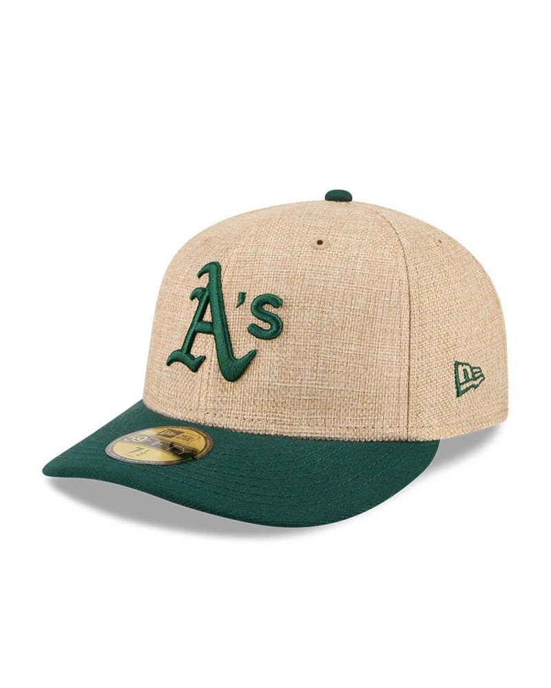 Casquette New Era 59FIFTY Athletics MLB Twine – Beige