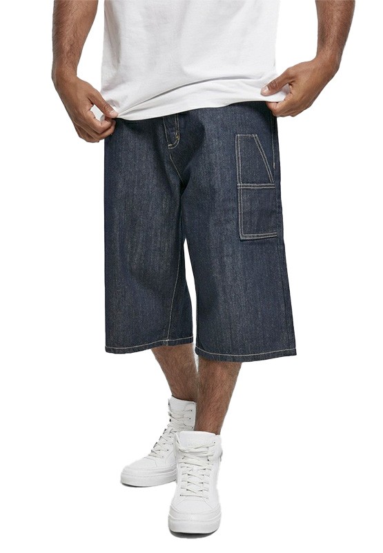 Short Baggy en jean South Pole bleu indigo