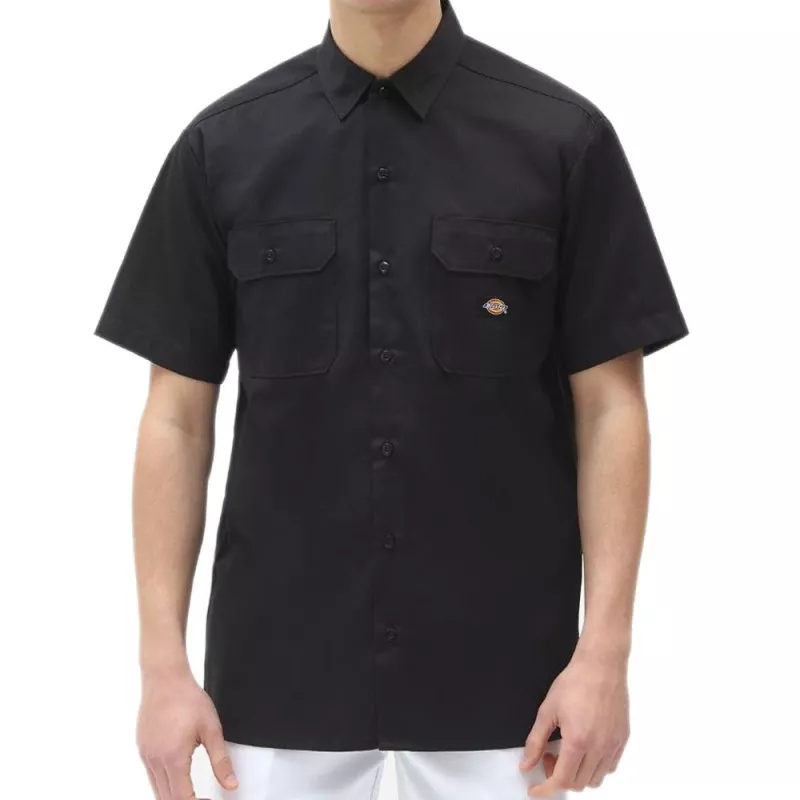 Chemise Dickies Work À Manches Courtes Noir
