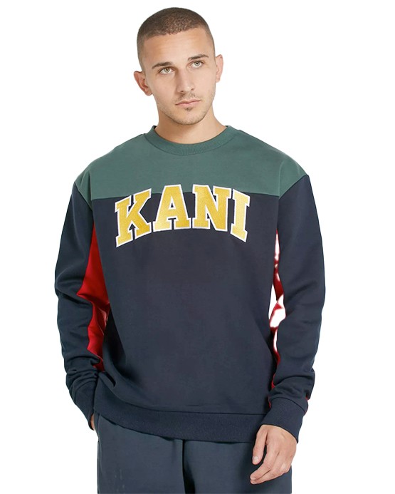 Sweatshirt Karl Kani College Colour Block