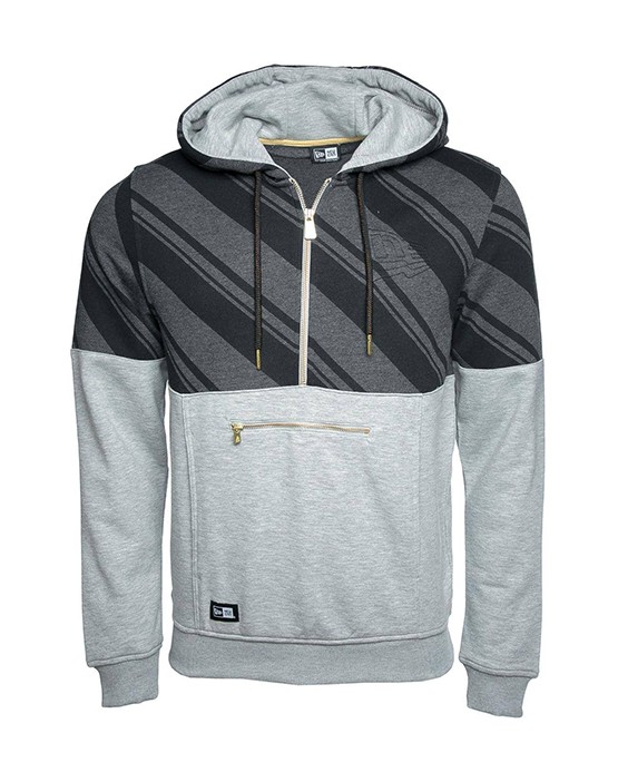 Sweat à capuche neue luxx gris
