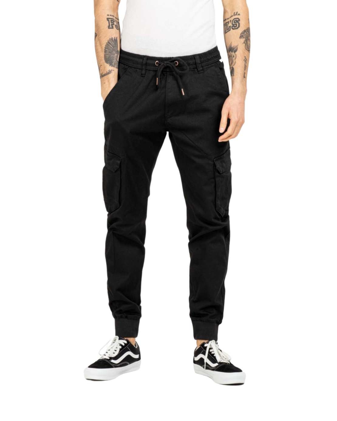 Jogger pant reell Reflex Rib Cargo Black