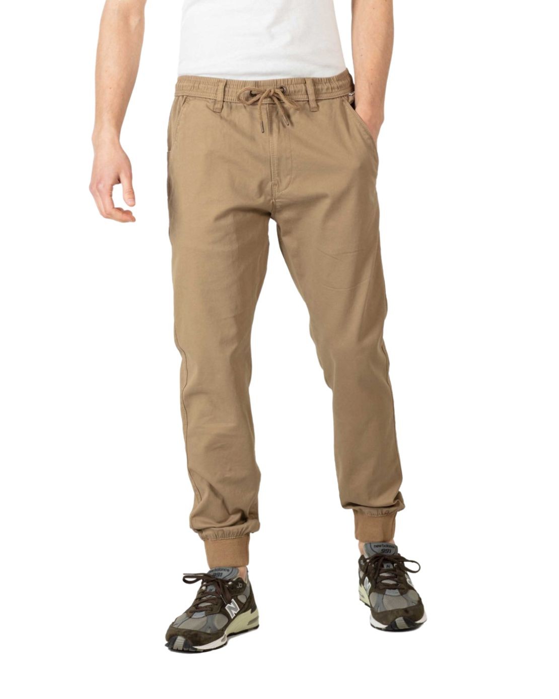 Jogger pant reell Reflex Rib Dark sand