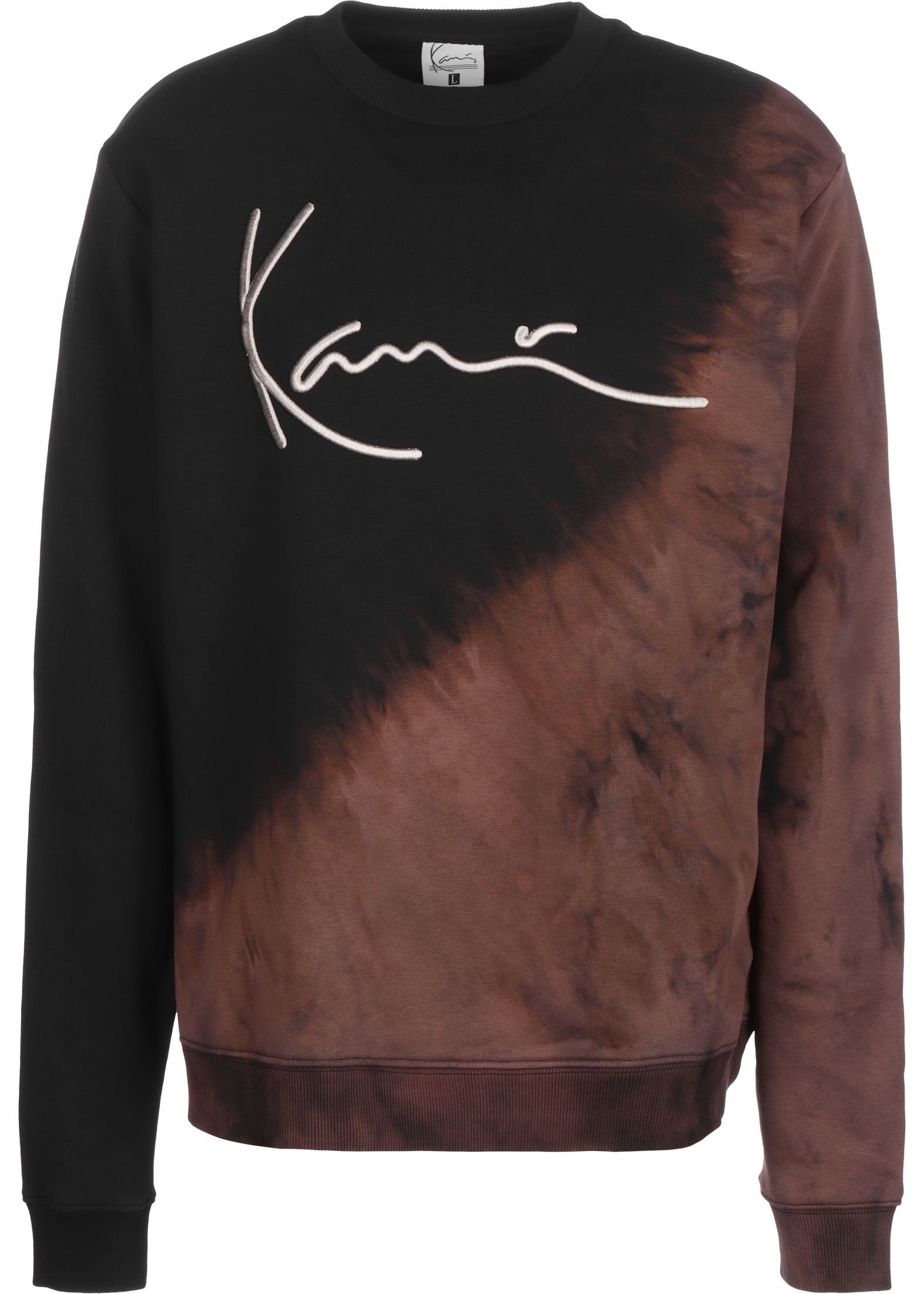 Sweat Karl Kani Signature Bleached Black Brown