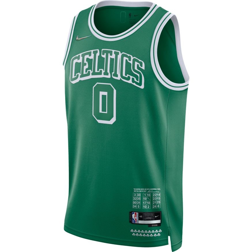 Maillot Swingman Boston Celtics City Edition Mixtape Jayson Tatum