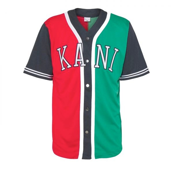 Baseball Shirt Karl Kani College Block