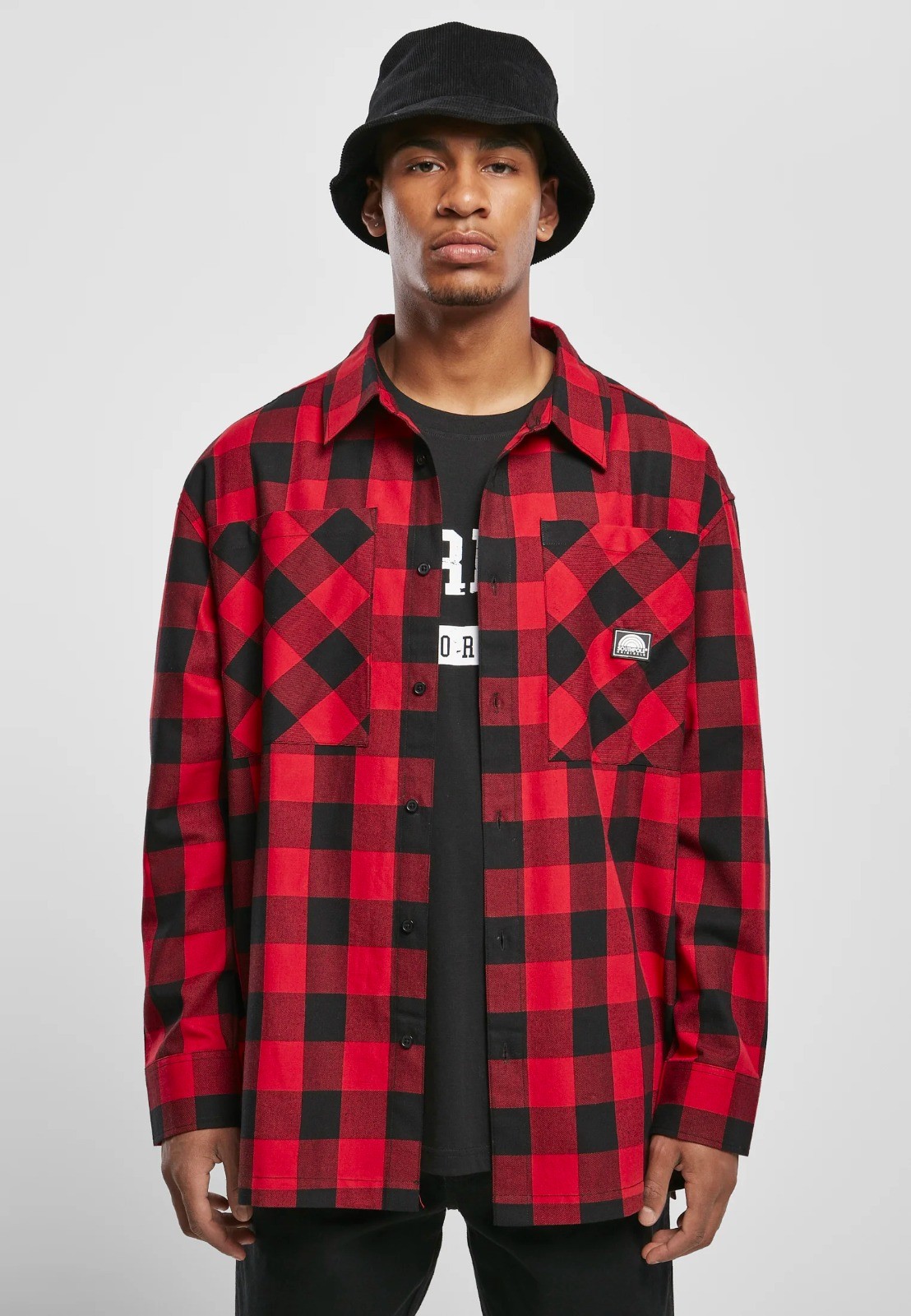 Chemise Check Rouge