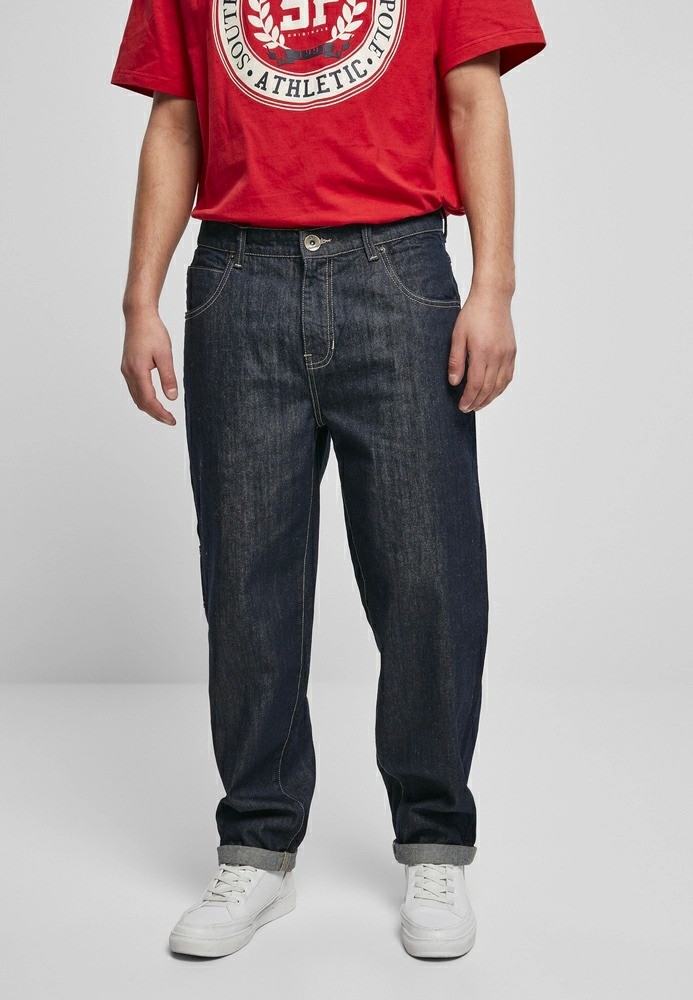Jean Southpole Embroidery Denim Indigo