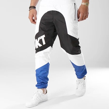 Jogging Unkut Sharp Noir Blanc Bleu Roi