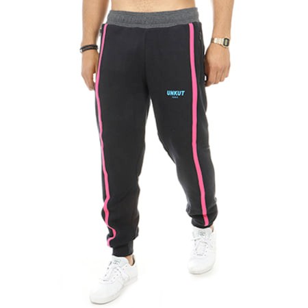 Jogging Unkut Avec Bandes Sidney Noir